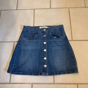 Denim Skirt Size Medium